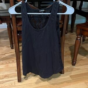 Express lacy tank top